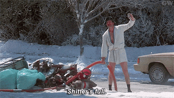 merry christmas film GIF
