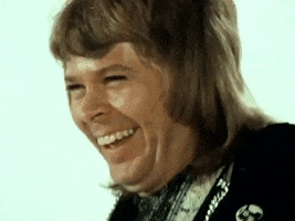 laugh 70s GIF by ABBA
