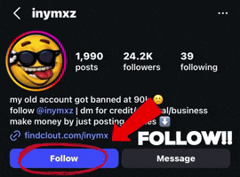 Instagram Follow GIF