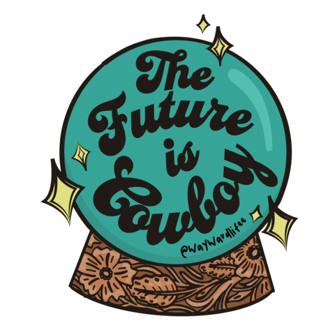 Cowboy Sticker