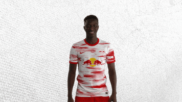 Shirt Number Smile GIF by RB Leipzig