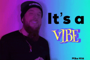 Its A Vibe GIF by Mike Hitt
