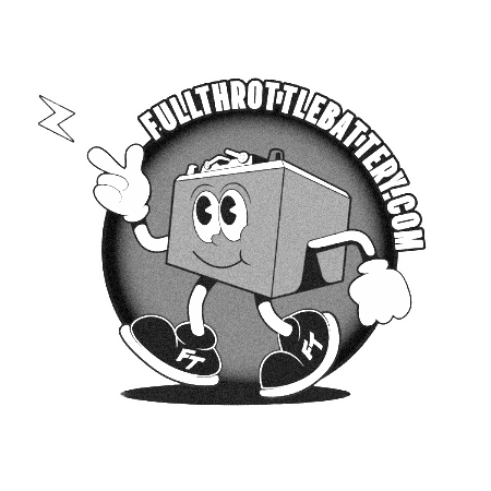 Sparky Sticker by Full Throttle Battery