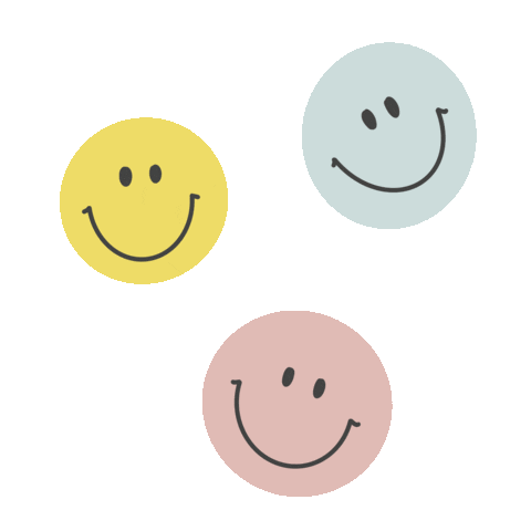 Happy Smiley Face Sticker