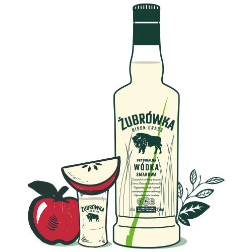 Żubrówka Sticker