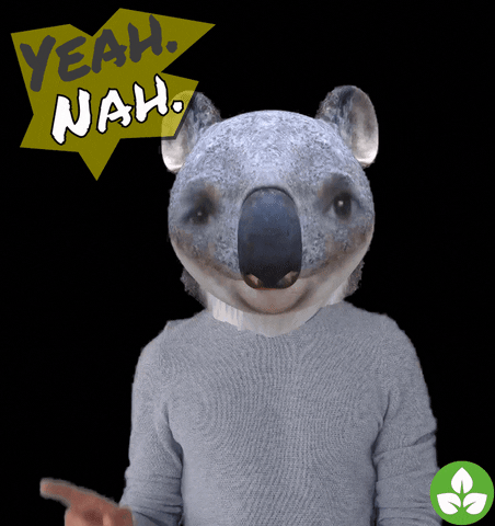 Not For Me No GIF by Australian Conservation Foundation