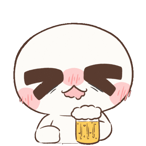 Cheer Kanpai Sticker