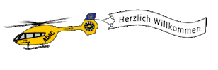 Herzlichwillkommen Sticker by ADAC Luftrettung