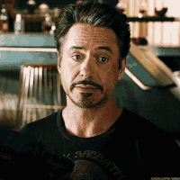Robert Downey Jr Reaction GIF
