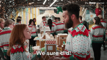 We Did It GIF by The Roku Channel