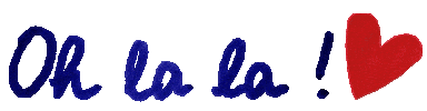 Oh la la Bastille Sticker
