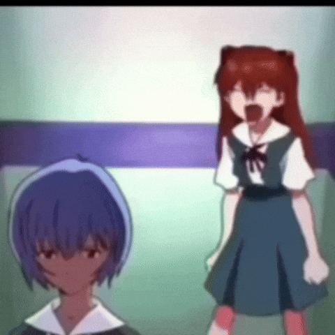 Neon Genesis Evangelion Rei GIF