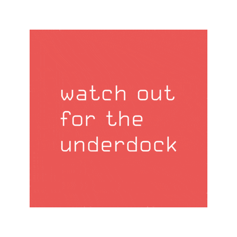 Happy Watch Out Sticker by underdock_studio