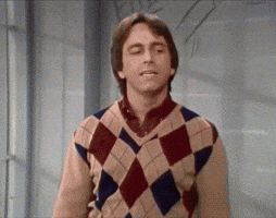 Threes Company GIF