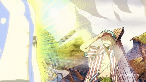 excited one piece GIF