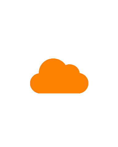 Cloud Sticker by UTEP Miners