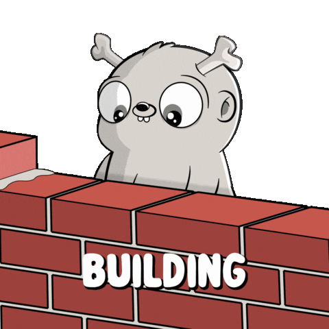 Brick By Brick House Sticker by Fugz Official