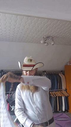 Cowboy Scarf GIF