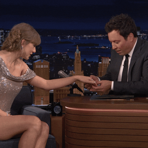 Taylor Swift Interview GIF by The Tonight Show Starring Jimmy Fallon