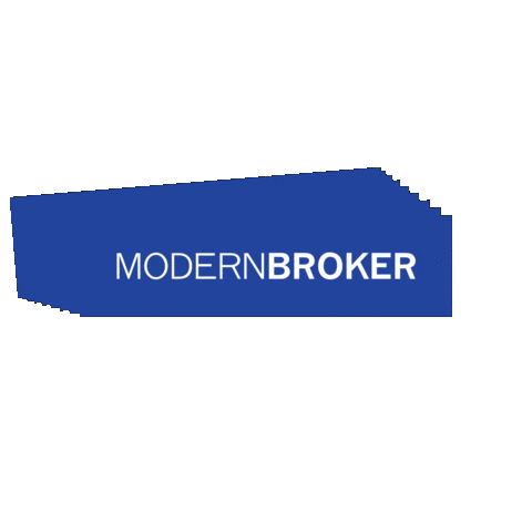 Modern Broker Sticker