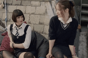 st trinians seriously GIF