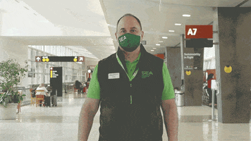 Wave Reaction GIF by Seattle-Tacoma International Airport