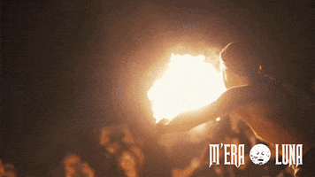 goth pyro GIF by M'era Luna Festival