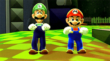 Super Mario Luigi GIF