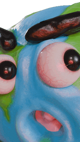 3D Space Sticker by Fantastic3dcreation