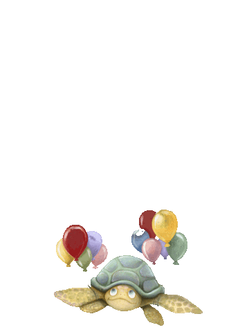 Party Turtle Sticker by MARIKETING