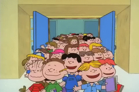 School GIF by Peanuts - Find & Share on GIPHY