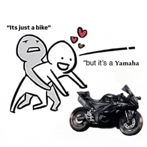 Yamaha R1 Bike GIF