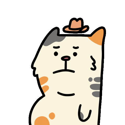 Cute Cat Sticker