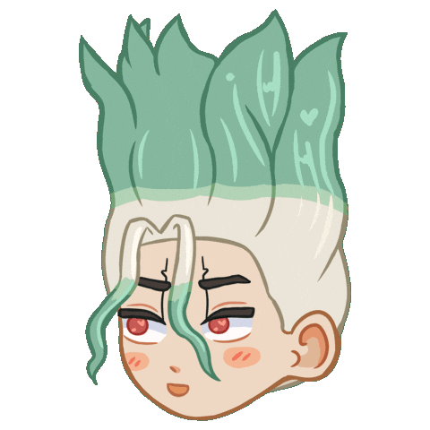 Dr Stone Senku Sticker