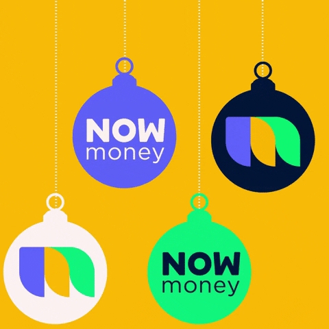 Happy New Year Christmas GIF by NOW Money