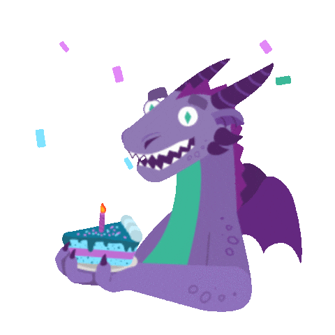 Happy Birthday Party Sticker