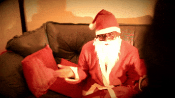Confused Santa Clause GIF by Ren DMC