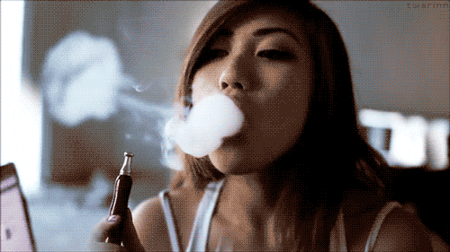animation smoking GIF