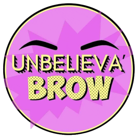 Unbelieva Brow Sticker