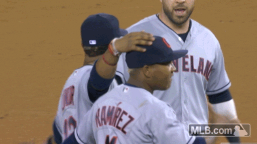 bring it in cleveland indians GIF by MLB