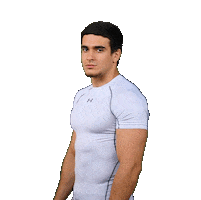 Sea Breeze Serious Face Sticker by Crocus Fitness