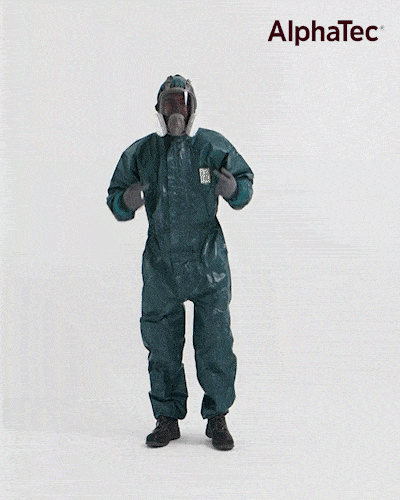 Glove Hazmat Suit GIF by Ansell