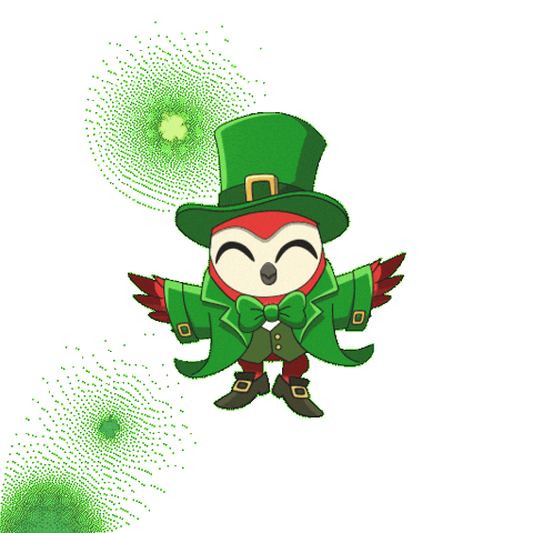 St Patricks Day Dancing Sticker by birb