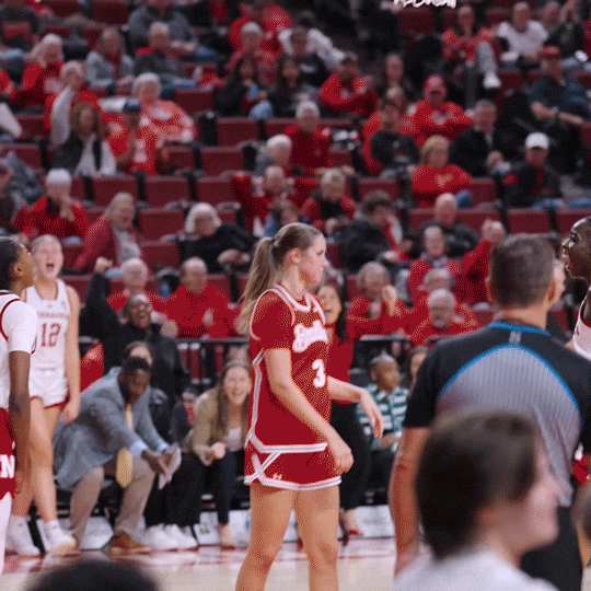 Womens Basketball Nebrasketball GIF by Huskers