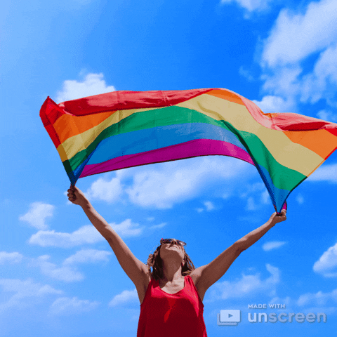 Love Is Love Rainbow GIF by Unscreen