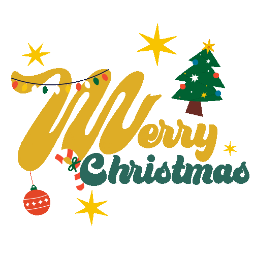 Merry Christmas Santa Sticker by VEE