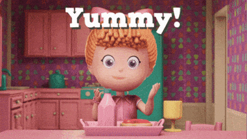 Hungry Lets Eat GIF by TheTinies