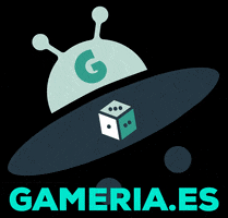 Gameria ufo dice spaceship board games GIF
