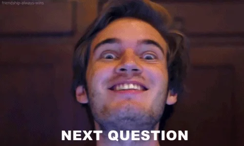 fridays with pewdiepie next question GIF