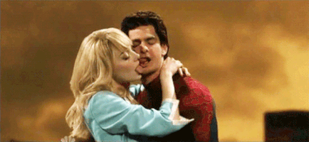 Spiderman Kiss GIFs - Find & Share on GIPHY